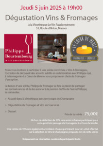 Soirée Vins fromages 05-06-2025